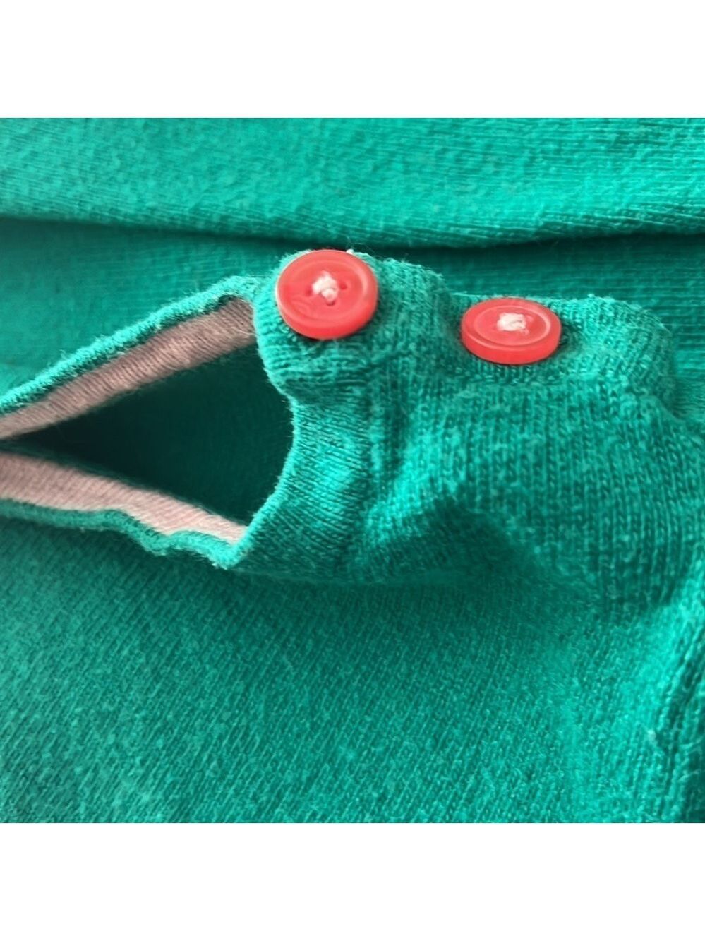 MINI BODEN girls 3-4y Christmas reindeer dress. Green. - Picture 8 of 8